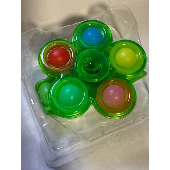 GlowSpin LED Fidget Spinner Bracelet - Green - NEW in BOX - Picture 4 of 4